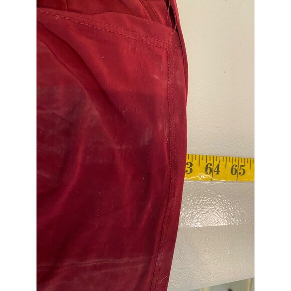 Windsor Burgundy Maxi Dress With Ruched Detail & Sleeveless Design - Picture 6 of 9